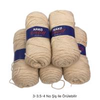 İH9808 - 760 gr. (5 Adet) Nako outlet uzun sarım İhraç Fazlası İp