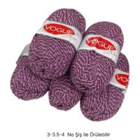 İH9846 - 520 gr. (5 Adet) Moher kırçıllı Nako vogue İhraç Fazlası İp