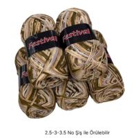İH9849 - 500 gr. (5 Adet) Batik İhraç Fazlası İp