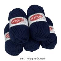 İH9856 - 560 gr. (5 Adet) Spagetti Yumuşak Doku lacivert İhraç Fazlası İp