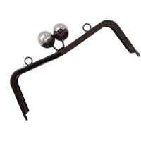 İnci Vidalı Çanta Klipsi - Burs / 20.5 cm - Antrasit (Vidalı)