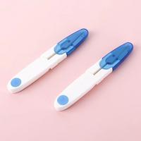 Kapaklı İplik Temzileme Makası - Kapaklı Çıt Çıt Makası (Karışık Renk Gönderilmektedir)