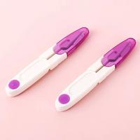 Kapaklı İplik Temzileme Makası - Kapaklı Çıt Çıt Makası (Karışık Renk Gönderilmektedir)