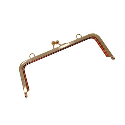 Kare Çanta Klipsi - Burs / 20.5 cm - Gold (Vidalı)