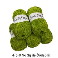 KD3025 - 500 gr. (5 Adet) Standart kalınlık Kadife İhraç Fazlası İp