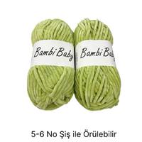 KD 1838 - 200 gr. (2 Adet) Standart kalınlık Kadife İhraç Fazlası İp