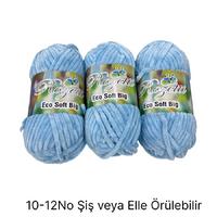 KD1102 - 600 gr. (3 Adet) Himalaya rozetti kalın Kadife İhraç Fazlası İp