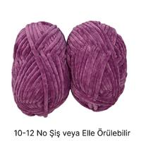 KD1103 - 550 gr. (2 Adet) Kalın ( jumbo ) Kadife İhraç Fazlası İp