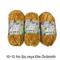 KD1104 - 600 gr. (3 Adet) Kalın ( jumbo ) Kadife İhraç Fazlası İp