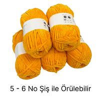 KD1133 - 500 gr. (5 Adet) Standart kalınlık Kadife İhraç Fazlası İp