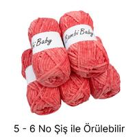 KD1196 - 500 gr. (5 Adet) Standart kalınlık Kadife İhraç Fazlası İp