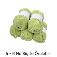 KD1200 - 550 gr. (5 Adet) Standart kalınlık Kadife İhraç Fazlası İp