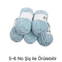KD1294 - 500 gr. (5 Adet) Standart kalınlık Kadife İhraç Fazlası İp