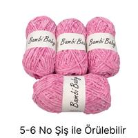 KD1404 - 400 gr. (4 Adet) Standart kalınlık Kadife İhraç Fazlası İp