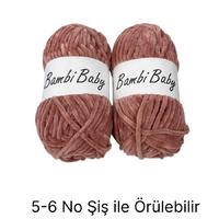 KD1454 - 220 gr. (2 Adet) Standart kalınlık Kadife İhraç Fazlası İp