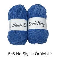 KD1494 - 200 gr. (2 Adet) Standart kalınlık Kadife İhraç Fazlası İp