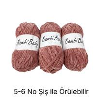 KD1514 - 300 gr. (3 Adet) Standart kalınlık Kadife İhraç Fazlası İp