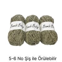 KD1566 - 340 gr. (3 Adet) Standart kalınlık Kadife İhraç Fazlası İp
