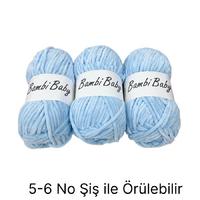 KD1617 - 340 gr. (3 Adet) Standart kalınlık Kadife İhraç Fazlası İp