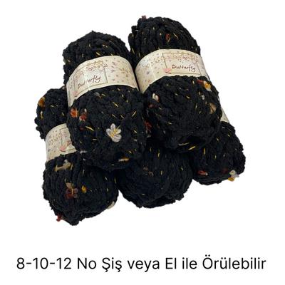 KD1639 - 100 gr. 30 mt. (5 Adet) Orta  kalınlık Kadife İhraç Fazlası İp