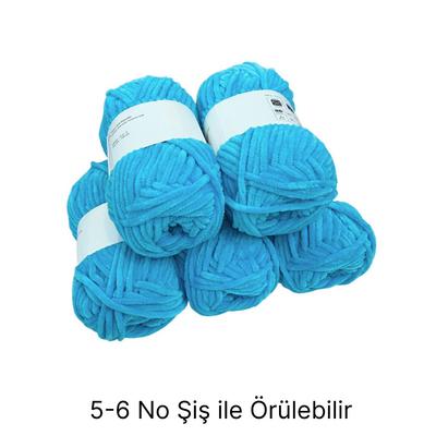 KD1641 - 500 gr. (5 Adet) Standart kalınlık Kadife İhraç Fazlası İp