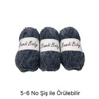 KD1644 - 320 gr. (3 Adet) Standart kalınlık Kadife İhraç Fazlası İp