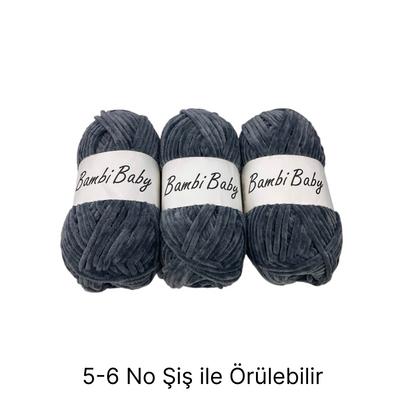 KD1644 - 320 gr. (3 Adet) Standart kalınlık Kadife İhraç Fazlası İp