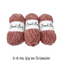 KD1645 - 320 gr. (3 Adet) Standart kalınlık Kadife İhraç Fazlası İp