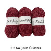 KD1651 - 330 gr. (3 Adet) Standart kalınlık Kadife İhraç Fazlası İp