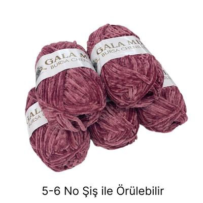 KD1661 - 500 gr. (5 Adet) Standart kalınlık Kadife İhraç Fazlası İp