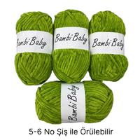 KD1665 - 388 gr. (4 Adet) Standart kalınlık Kadife İhraç Fazlası İp