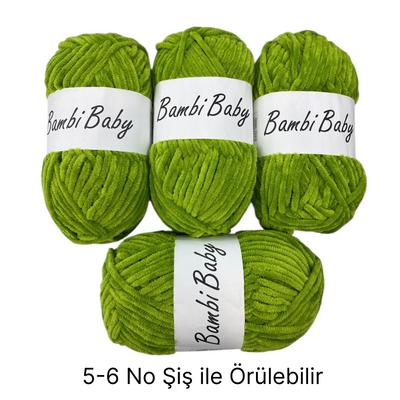 KD1665 - 388 gr. (4 Adet) Standart kalınlık Kadife İhraç Fazlası İp