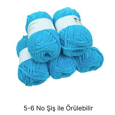 KD1685 - 560 gr. (5 Adet) Standart kalınlık Kadife İhraç Fazlası İp