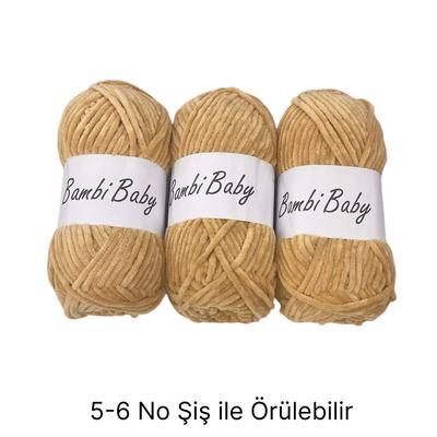 KD1688 - 326 gr. (3 Adet) Standart kalınlık Kadife İhraç Fazlası İp