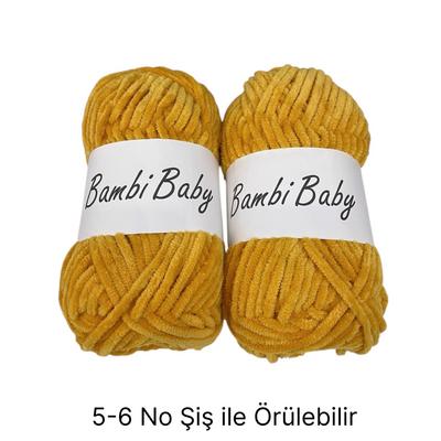 KD1704 - 200 gr. (2 Adet) Standart kalınlık Kadife İhraç Fazlası İp