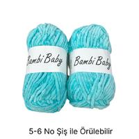 KD1736 - 200 gr. (2 Adet) Standart kalınlık Kadife İhraç Fazlası İp
