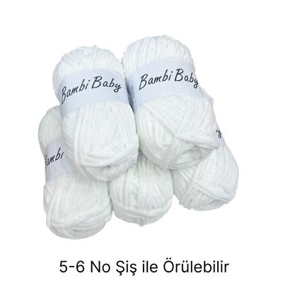 KD1751 - 500 gr. (5 Adet) Standart kalınlık Kadife İhraç Fazlası İp