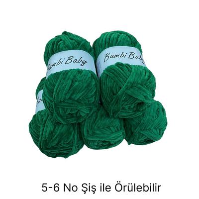 KD1752 - 500 gr. (5 Adet) Standart kalınlık Kadife İhraç Fazlası İp