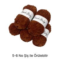 KD1753 - 500 gr. (5 Adet) Standart kalınlık Kadife İhraç Fazlası İp