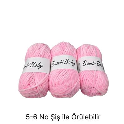 KD1755 - 318 gr. (3 Adet) Standart kalınlık Kadife İhraç Fazlası İp