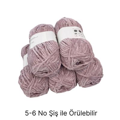 KD1760 - 560 gr. (5 Adet) Standart kalınlık Kadife İhraç Fazlası İp