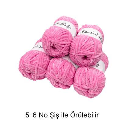 KD1785 - 540 gr. (5 Adet) Standart kalınlık Kadife İhraç Fazlası İp