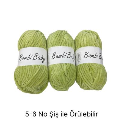 KD1794 - 300 gr. (3 Adet) Standart kalınlık Kadife İhraç Fazlası İp