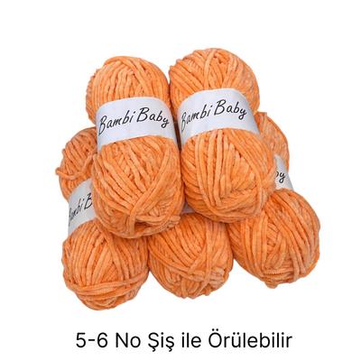 KD1815 - 588 gr. (5 Adet) Standart kalınlık Kadife İhraç Fazlası İp