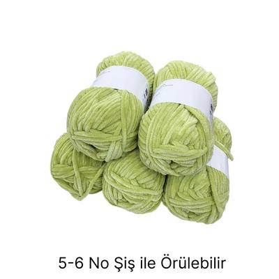 KD1818 - 500 gr. (5 Adet) Standart kalınlık Kadife İhraç Fazlası İp