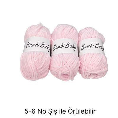 KD1830 - 296 gr. (3 Adet) Standart kalınlık  Kadife İhraç Fazlası İp