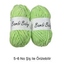 KD1843 - 220 gr. (2 Adet) Standart kalınlık Kadife İhraç Fazlası İp