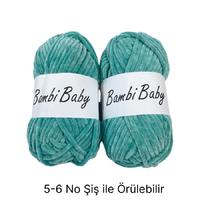 KD1850 - 268 gr. (5 Adet) Standart kalınlık Kadife İhraç Fazlası İp