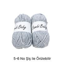 KD1853 - 200 gr. (2 Adet) Standart kalınlık Kadife İhraç Fazlası İp
