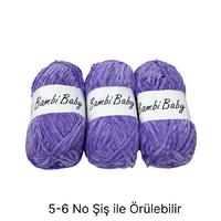 KD1856 - 300 gr. (3 Adet) Standart kalınlık Kadife İhraç Fazlası İp